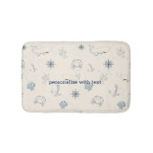 Nautisch strand badmat (Voorkant)