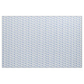 Nautisch strand Blue Starfish Patroon Stof (Yard (91,4 cm))