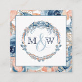 Nautisch strand bruiloft zeeschelpen zeesterren En Informatiekaartje (Voorkant)