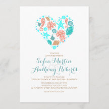Nautisch Strand Hart - Ocean Treasures Wedding