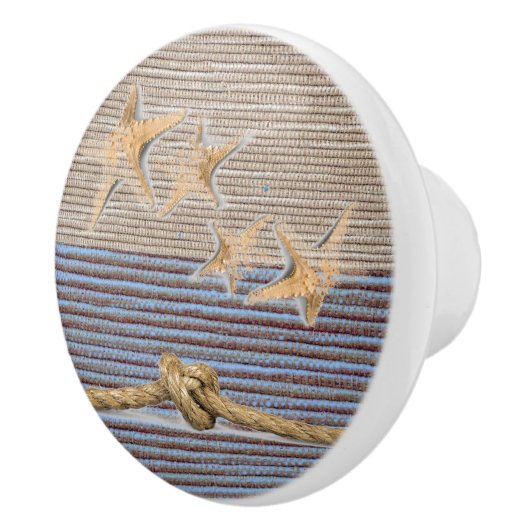 Nautisch strand keramische knop (Rechts)