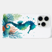 Nautisch/strand/kustzeepaardkunst Case-Mate iPhone Case (Achterkant (horizontaal))