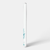 Nautisch/strand/kustzeepaardkunst Samsung Galaxy Hoesje (Linkerkant)