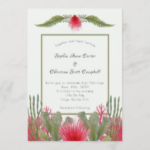 Nautisch strand thema bruiloft uitnodiging