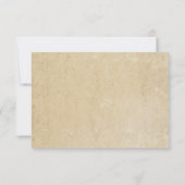 Nautisch Strand Vintage Trouwtafel Nummer Kaart (Achterkant)