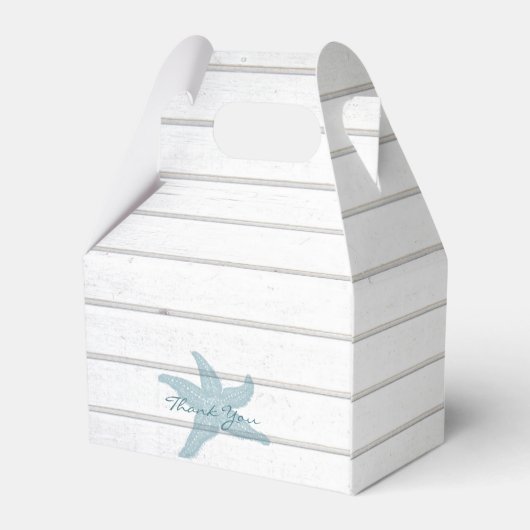 Nautisch strand | Weddenschap-forenset Bedankdoosjes (Achterkant)