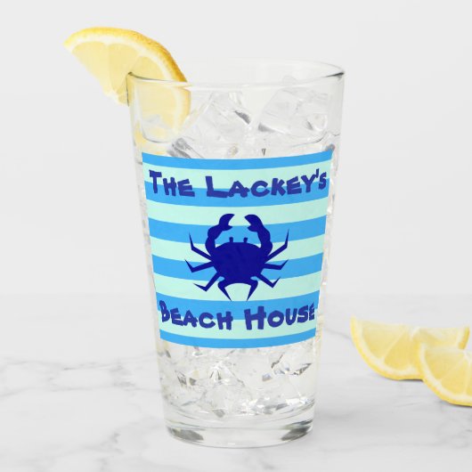Nautisch Strandhuis Keuken Glas (Voorkant ijs)