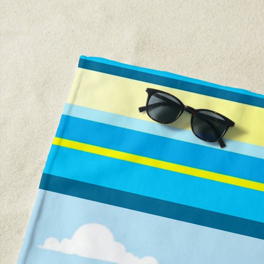 Nautisch Strandlaken (In situ)