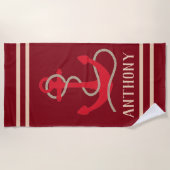 Nautisch Strandlaken (Voorkant)