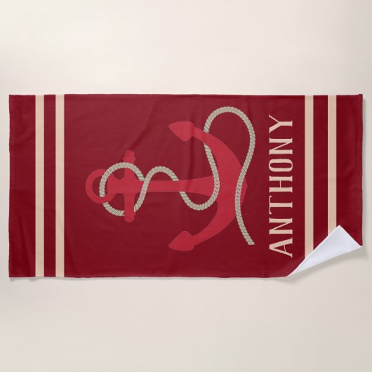 Nautisch Strandlaken (Voorkant)