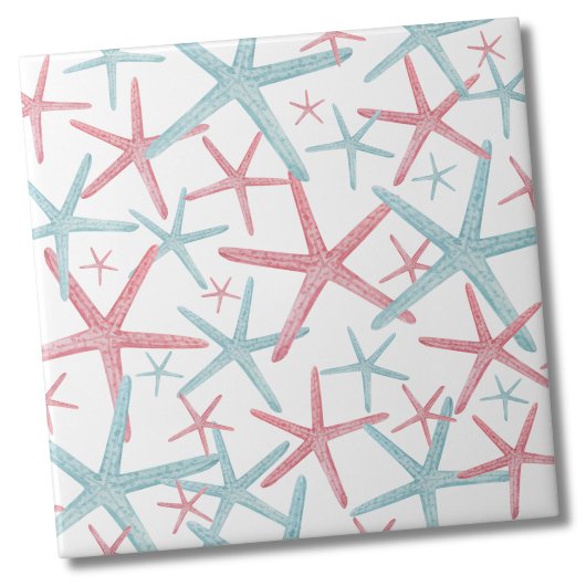 nautisch strandpatroon tegeltje