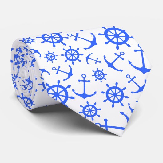 Nautisch Stropdas (Opgerold)