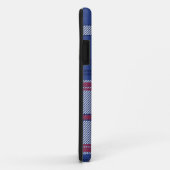 Nautisch Tartan Case-Mate iPhone Case (Achterkant/rechts)