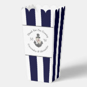 Nautisch-thema bloemanker wit marineblauw bedankdoosjes (Achterkant)