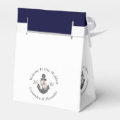 Nautisch-thema bloemanker wit marineblauw bedankdoosjes (Achterkant)