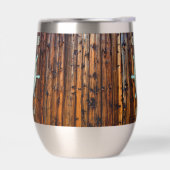 Nautisch thema bronzen kapiteinswiel klein (Links)