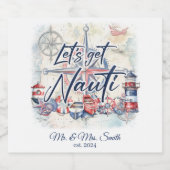 Nautisch Thema Etiket Voedsel en Drank Set (Enkel label)