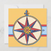 Nautisch Thema Feest - Jacht, Zeilclub, Marina Kaart (Voorkant)