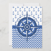 Nautisch Thema Feest - Jacht, Zeilclub, Marina Kaart (Voorkant)