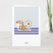 nautisch thema | Gefeliciteerd Kaart (Achterkant)