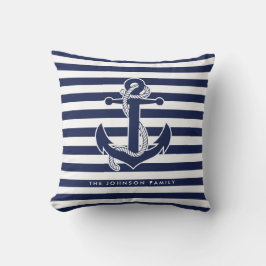 Nautisch thema geschenken werkkussens met naam kussen