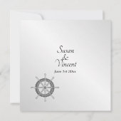 Nautisch thema kaart (Achterkant)