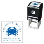 Nautisch Thema  Krab Custom Zelfinktende Stempel (In situ)