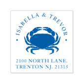 Nautisch Thema  Krab Custom Zelfinktende Stempel (Design)