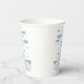 Nautisch thema papieren bekers (Rechts)