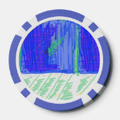 Nautisch thema poker chips (Achterkant)