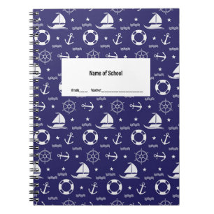 Nautisch Thema Student Notitieboek