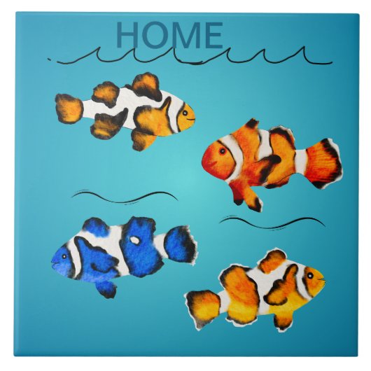 Nautisch thema tegeltje (Voorkant)