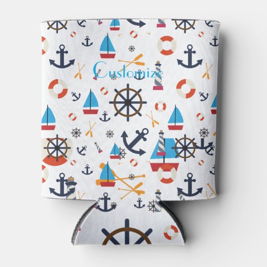 Nautisch thema Thunder_Cove Blikjeskoeler (Voorkant)