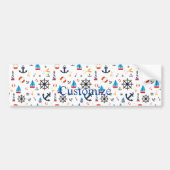 Nautisch thema Thunder_Cove Bumpersticker (Voorkant)