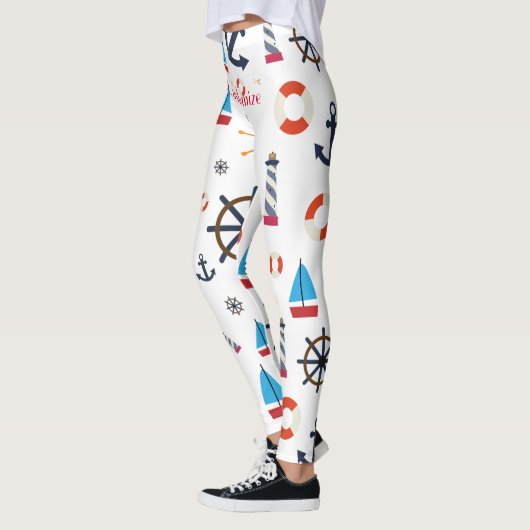 Nautisch thema Thunder_Cove Leggings