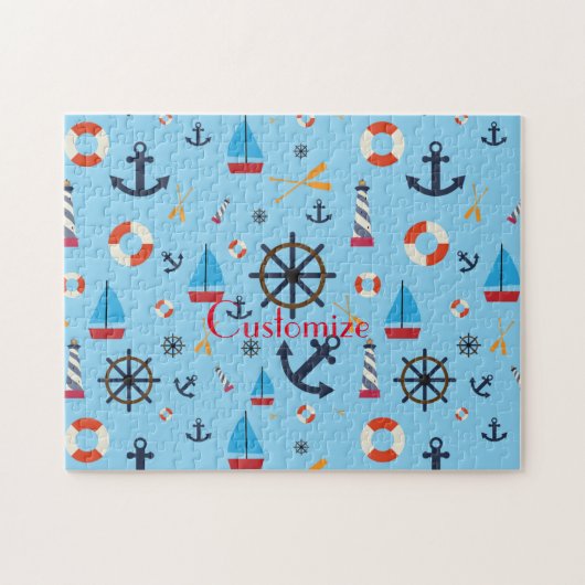 Nautisch thema Thunder_Cove Legpuzzel (Horizontaal)