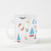 Nautisch thema Thunder_Cove Matglas Koffiemok (Links)