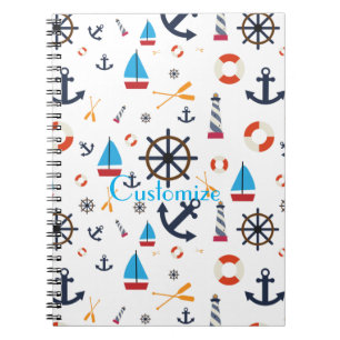 Nautisch thema Thunder_Cove Notitieboek