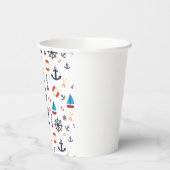 Nautisch thema Thunder_Cove Papieren Bekers (Links)