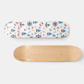 Nautisch thema Thunder_Cove Persoonlijk Skateboard (Horizontaal)