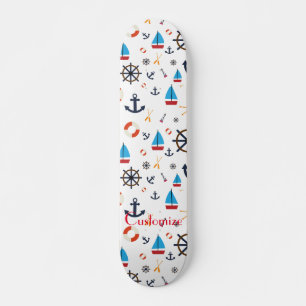 Nautisch thema Thunder_Cove  Persoonlijk Skateboard