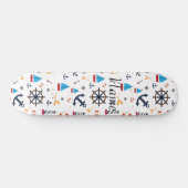 Nautisch thema Thunder_Cove Persoonlijk Skateboard (Horizontaal)