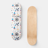 Nautisch thema Thunder_Cove Persoonlijk Skateboard (Voorkant)