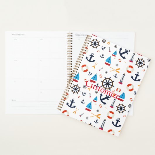 Nautisch thema Thunder_Cove Planner (Display)
