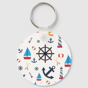 Nautisch thema Thunder_Cove Sleutelhanger