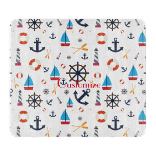 Nautisch thema Thunder_Cove Snijplank