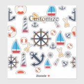 Nautisch thema Thunder_Cove Sticker (Vel)
