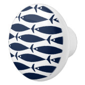 Nautisch thema van de kustvis keramische knop (Rechts)