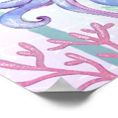 Nautisch thema verjaardagsfeest Poster. Poster (Hoek)