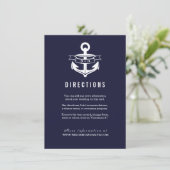 Nautisch thema | Weddenschappen Informatiekaartje (Staand voorkant)